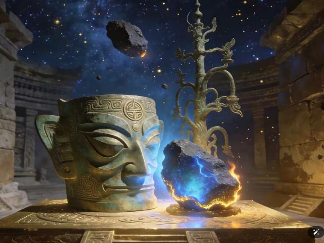 三星堆又炸了！7号坑挖出"天外飞斧"，3000年前的外星黑科技？

三星堆这地方