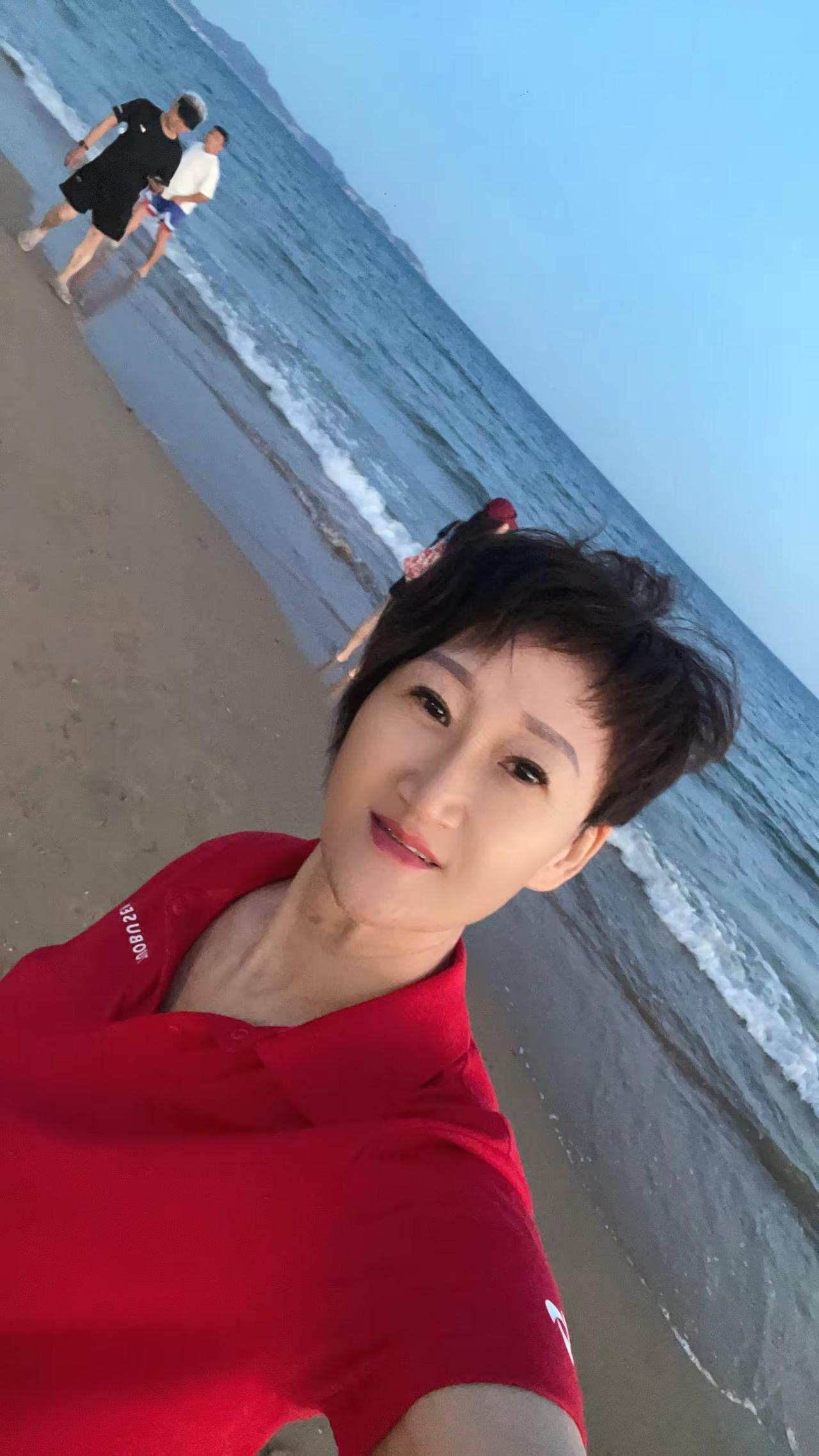 享受自由 享受阳光享受生活 海滨休闲打卡