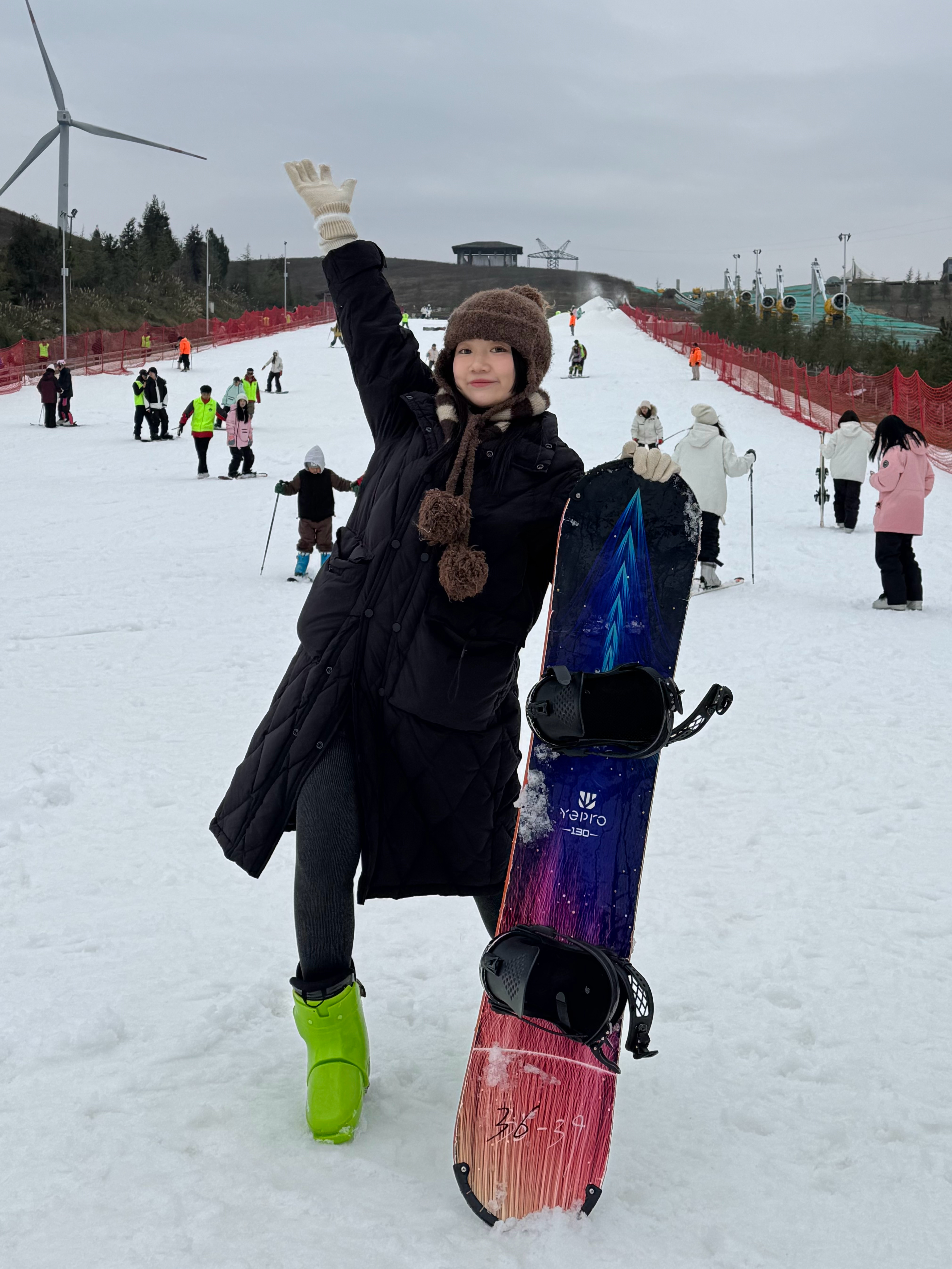 在贵州三天体验两个雪场⛷️贵阳高坡云顶滑雪场和六盘水玉舍雪山滑雪场，南方人在贵州