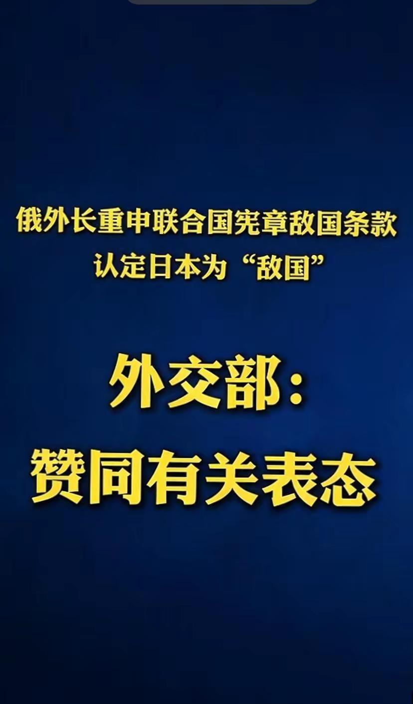 我们现在已认定日本为“敌国”了吗？外交发言人 对日本的恨 对日本的评价 对日本的