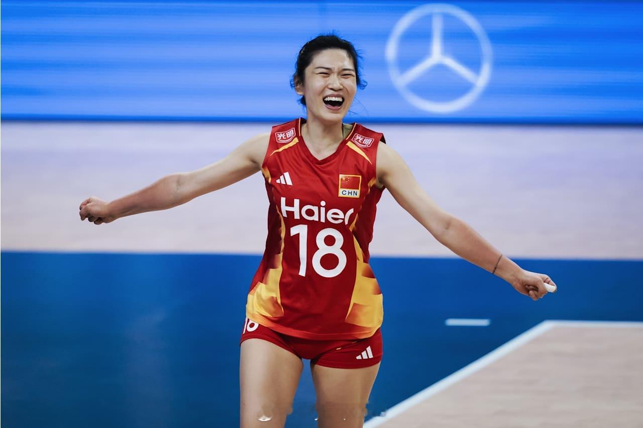 【国家女排联赛中国3-0复仇法国 取得五连胜】2026世界女排联赛中国女排vs法