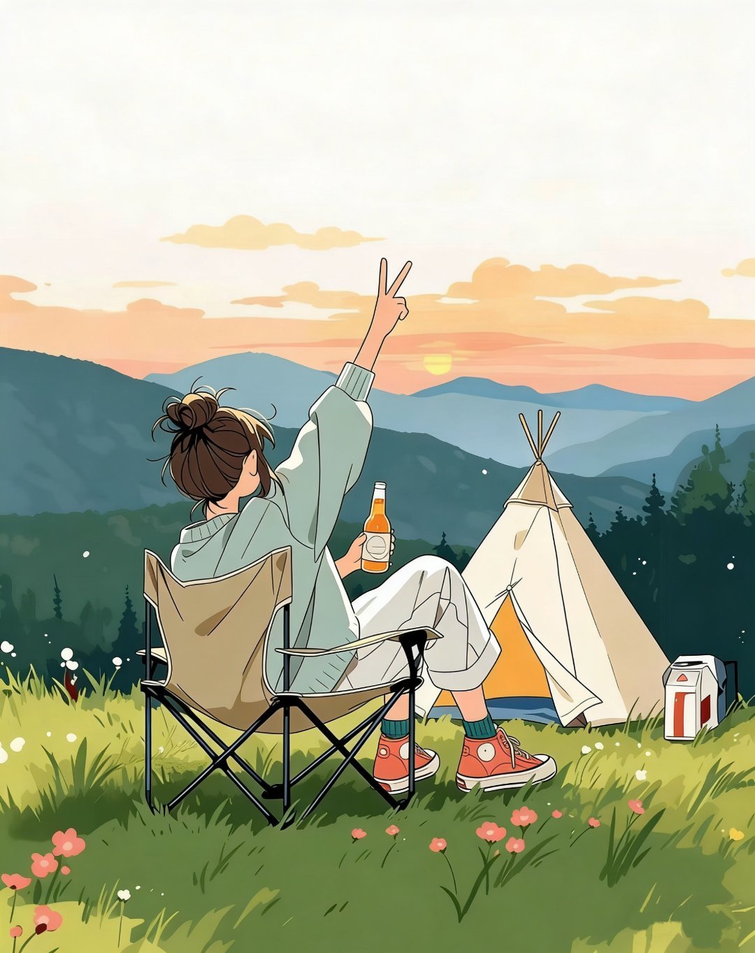 风有风的方向，花有花的花期，做无名小花，不被定义，自在生长 