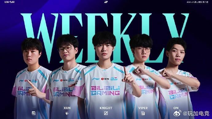 BLG包揽周最佳阵容2026LPL第二赛段周最佳阵容—组内赛阶段Week 6：V
