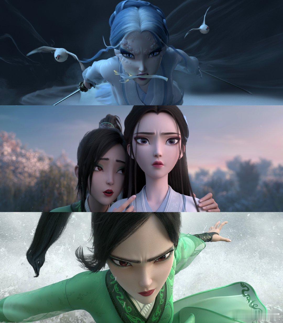 #叶童 赵雅芝# 岁月悠悠，经典依旧。《白蛇：浮生》中，叶童与赵雅芝的默契配合与