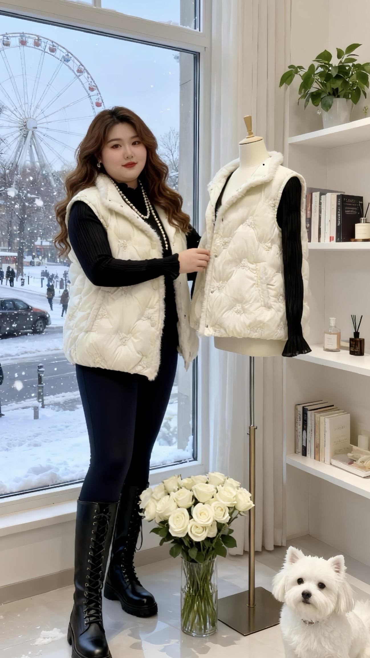 大码女装 高级穿搭 高级穿搭 气质范 减龄气质