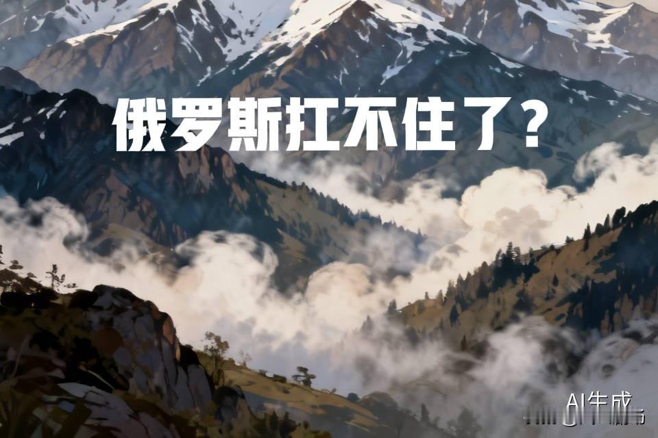 俄罗斯当然扛不住长期战争。四年多的战争，已经把俄罗斯消耗得差不多了，二十年积累的