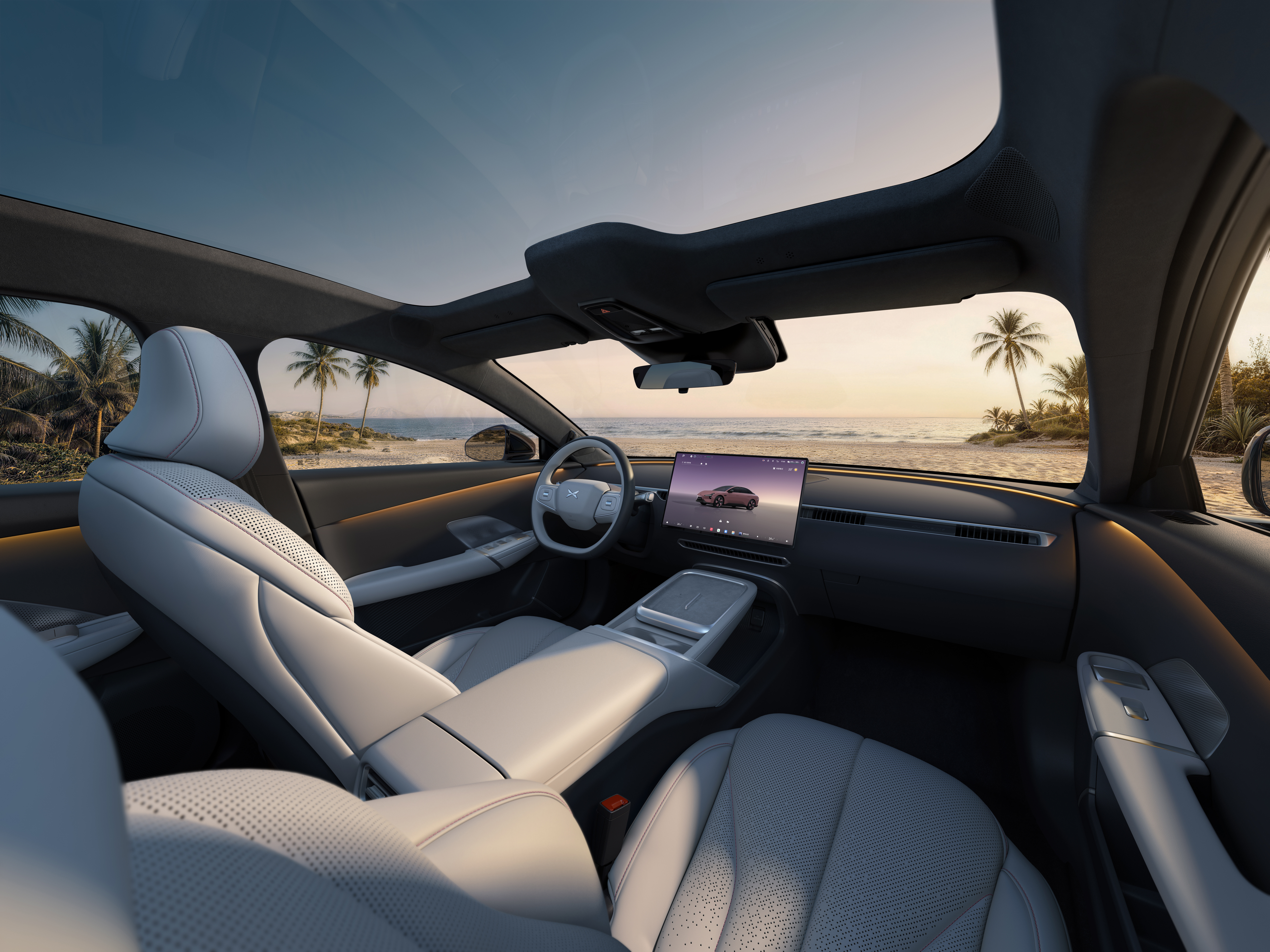 2026款MONA M03上市代言人是欧阳娜娜而且她自己就是车主三款新颜色：牛油