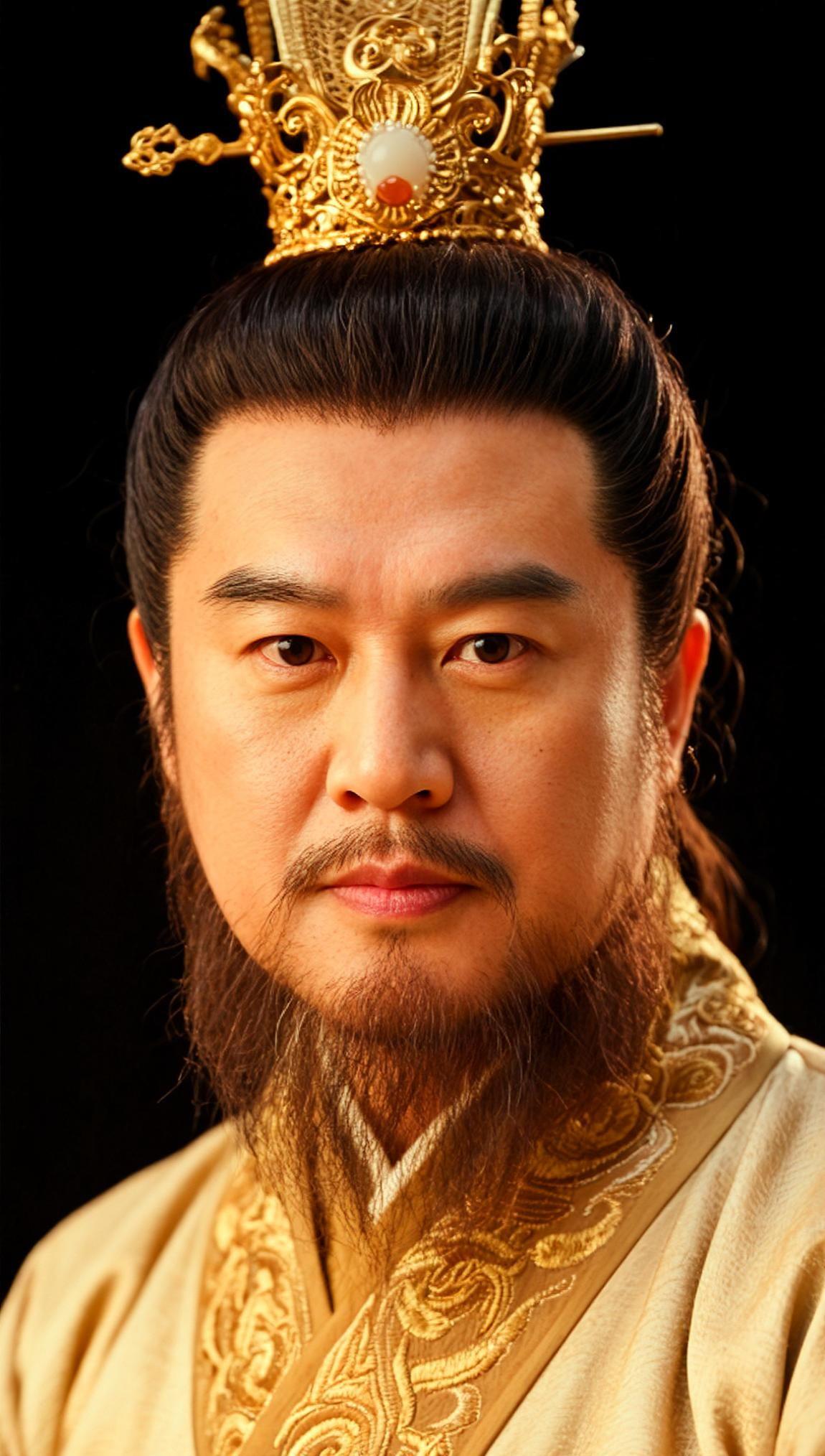 AI古风帝王换脸术 抖音ai创作全新升级 穿越古代你会长什么样 古代帝王扮相 a