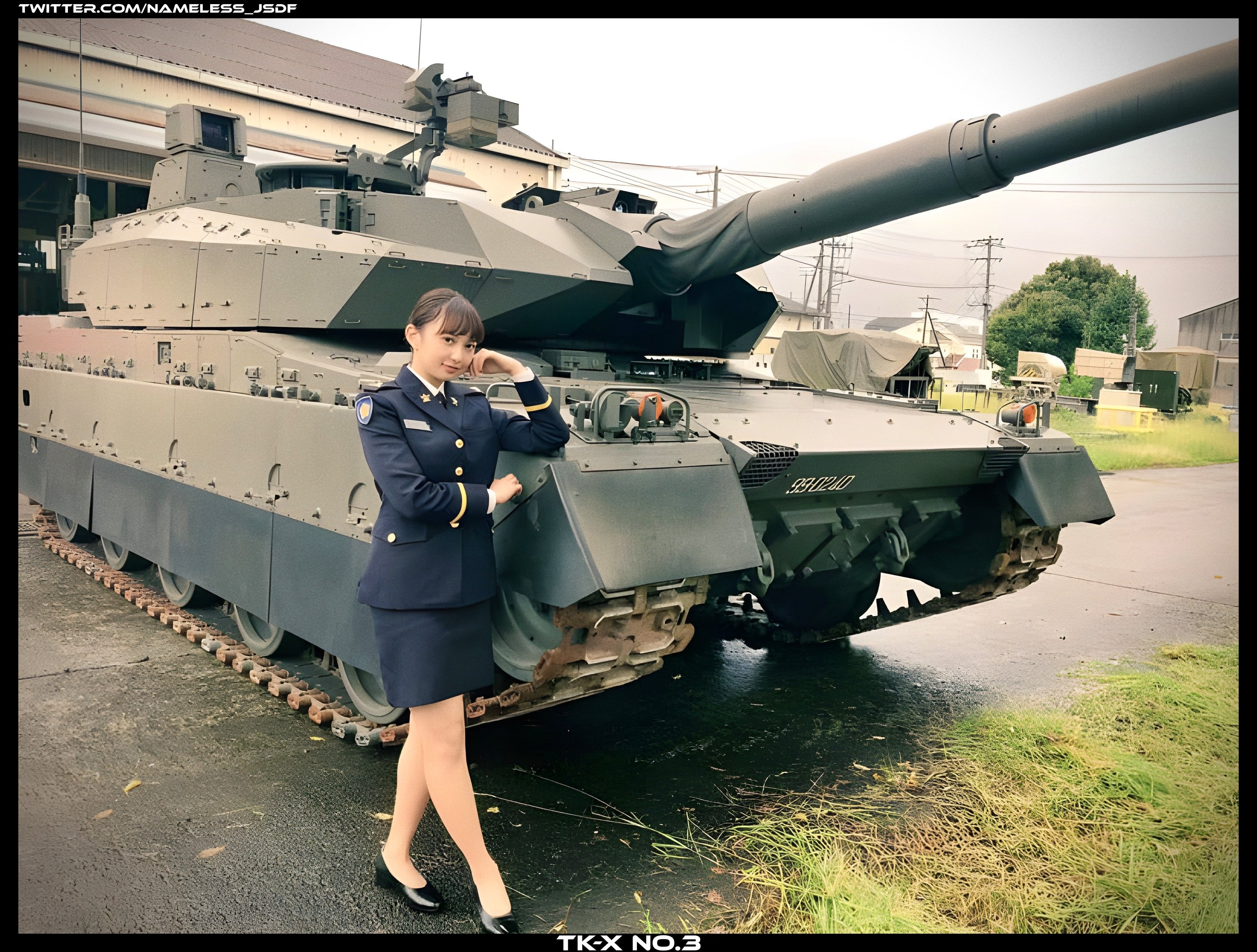 日本10式坦克原型车（TK-X） ​​​