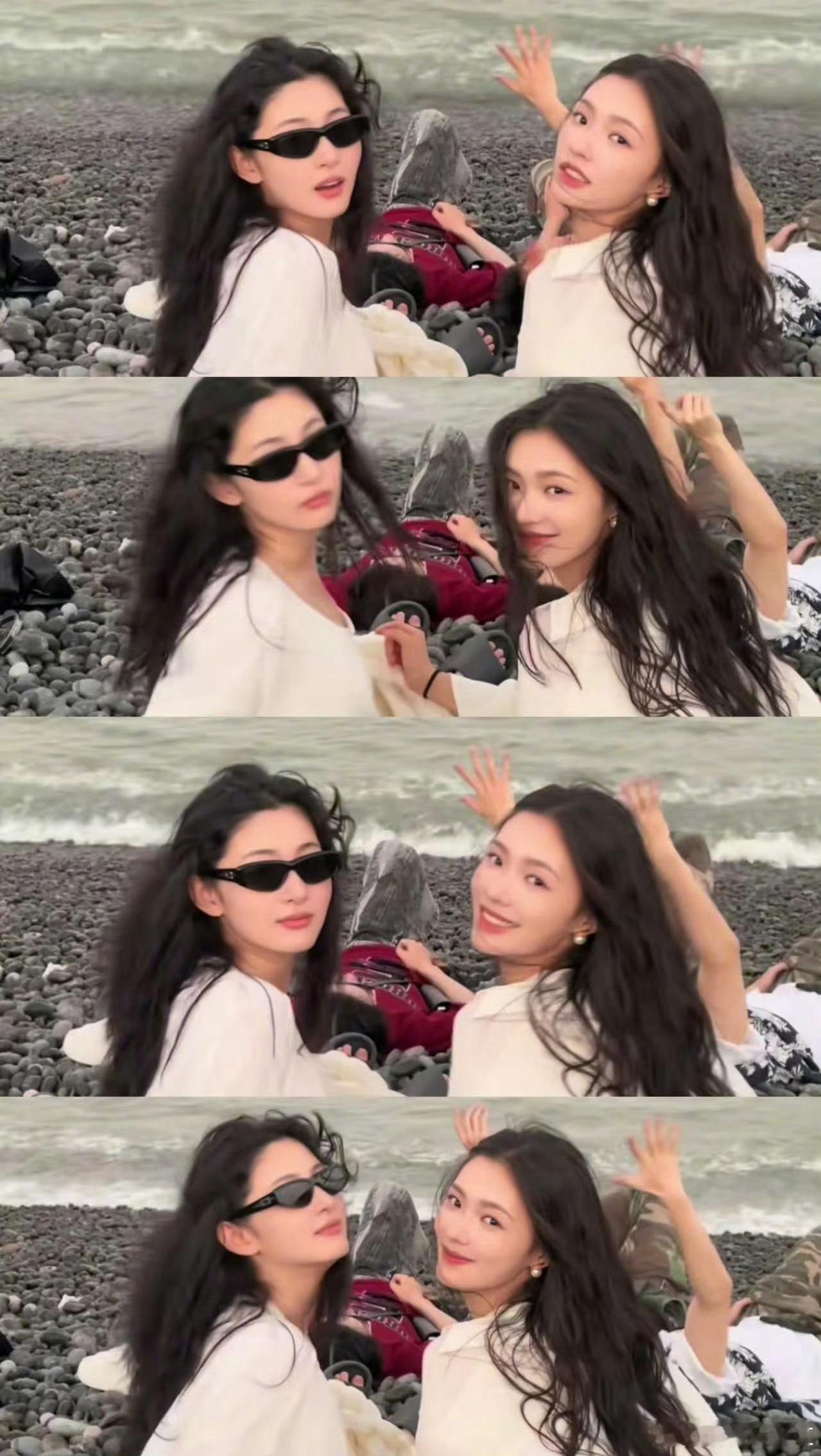 #林允凌乱卷发#快乐的旅行[老师爱你]#明星大咖汇# ​​​