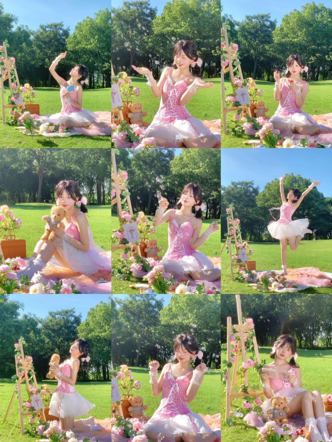 🫧18个超适合甜甜的🎀少女写真拍照姿势📷