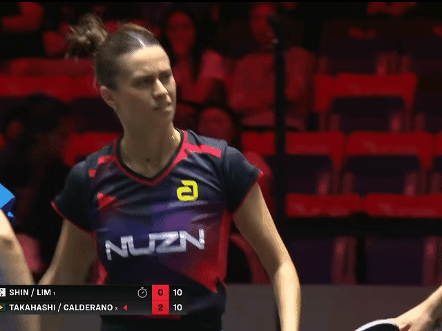 2026WTT新加坡大满贯布鲁纳嫌弃果子哥这分发球的白眼笑死我了🤣🤣🤣想起