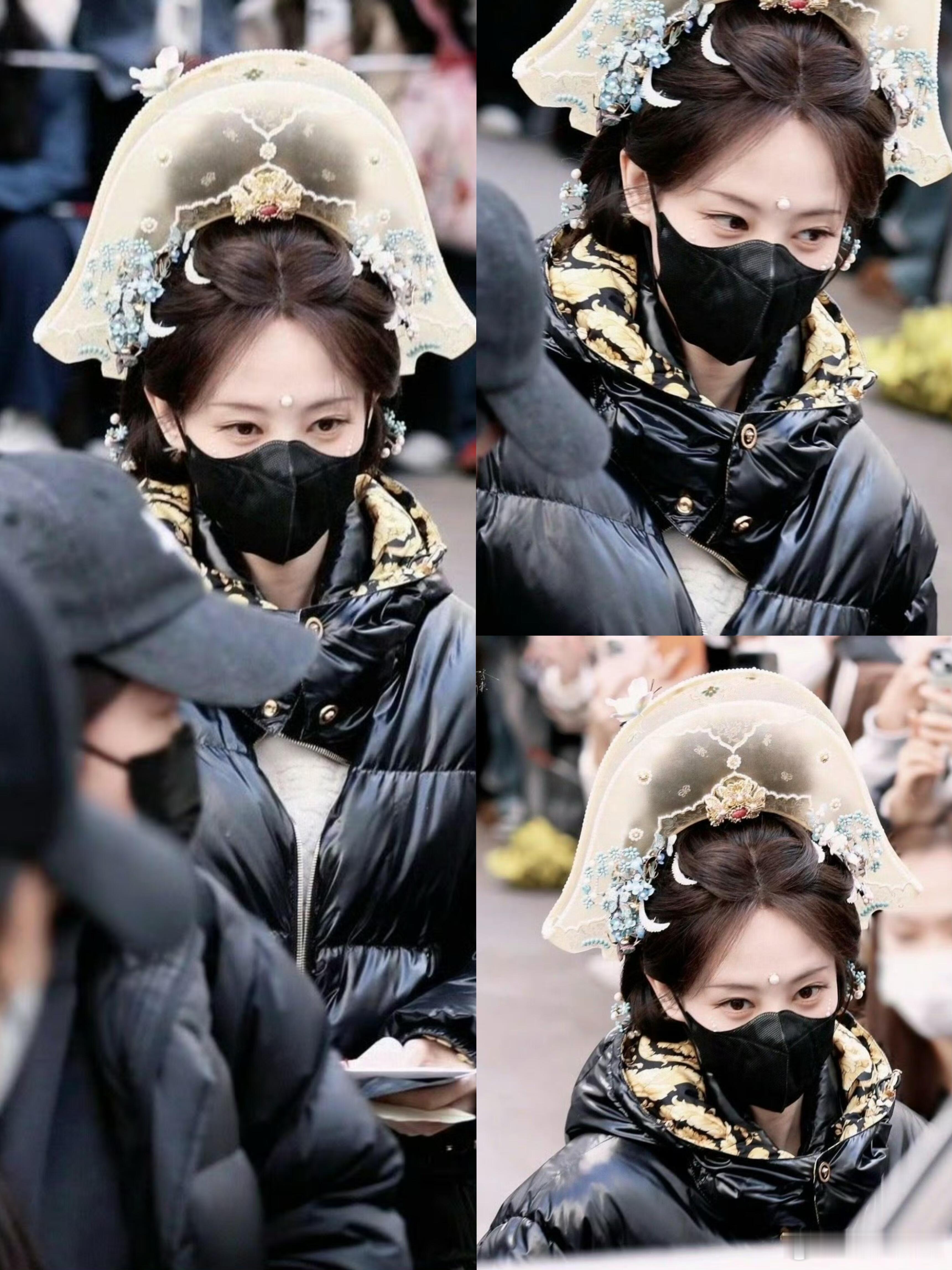 李一桐《金枝》陈雀儿新春开工路透 