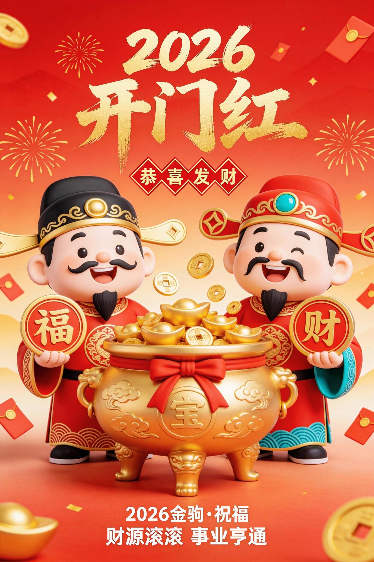 大年初八，启新程，发发发！🧨
愿你事业如骏马奔腾，一日千里；
财运如旭日东升，