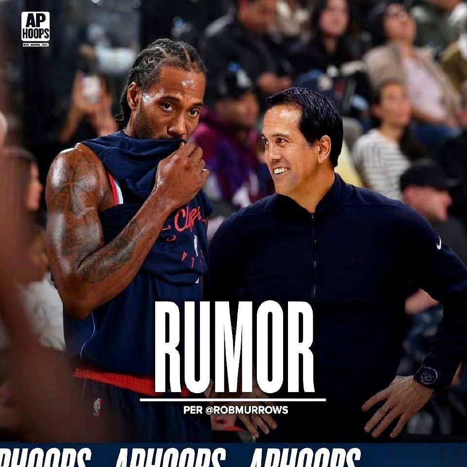 听说快船要把卡子哥摆上货架了。
交易对象，迈阿密热火。
我看到这消息，心里咯噔一