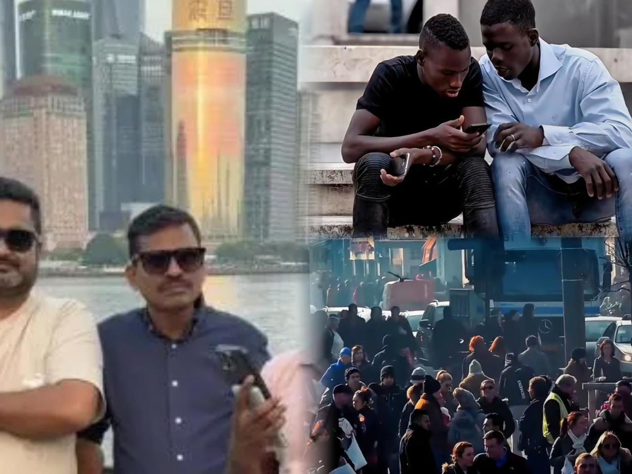 不少印度人来到我们大国后，立马“变脸”，他们在印度时觉得自己高贵！

来到我们这