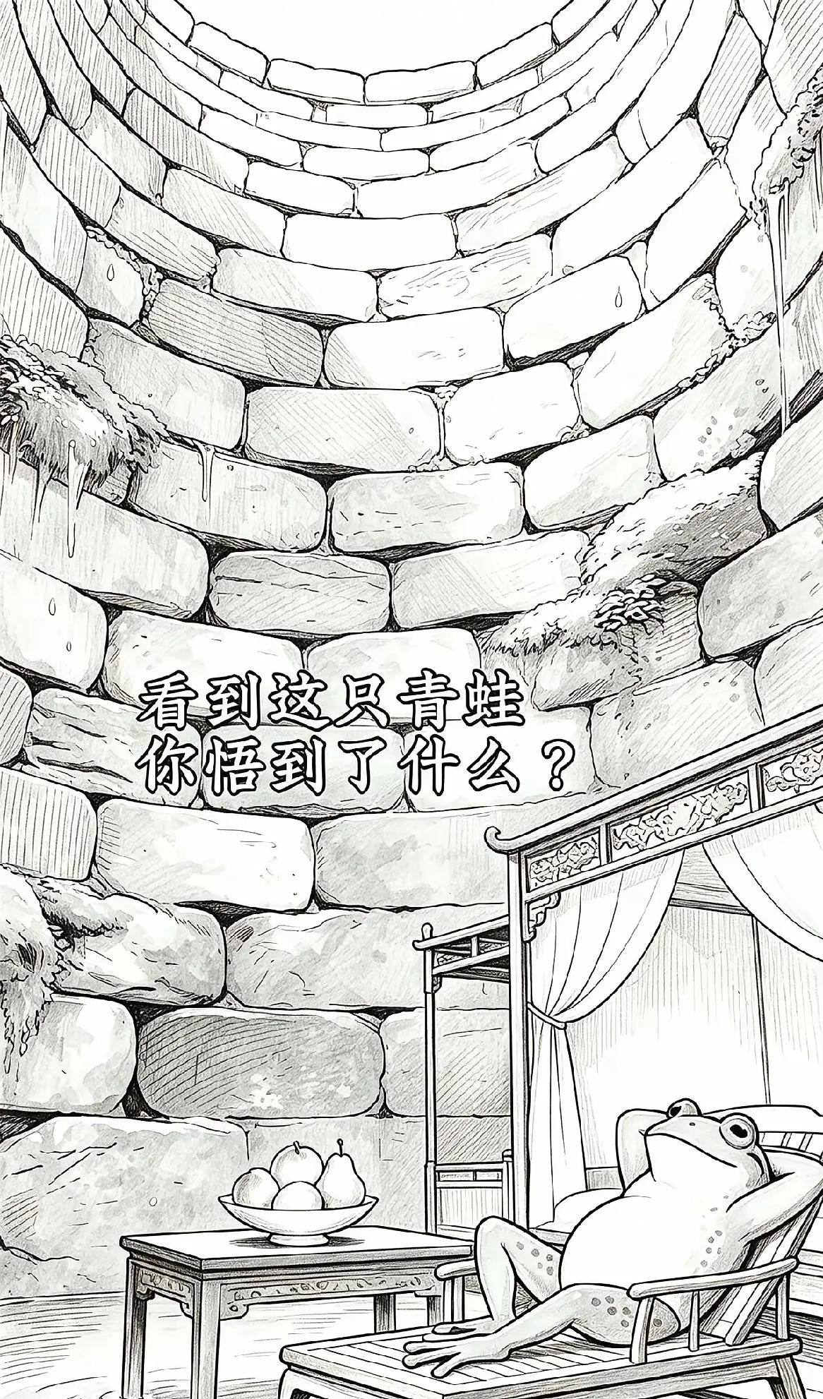 看到这只青蛙，你悟到了什么？