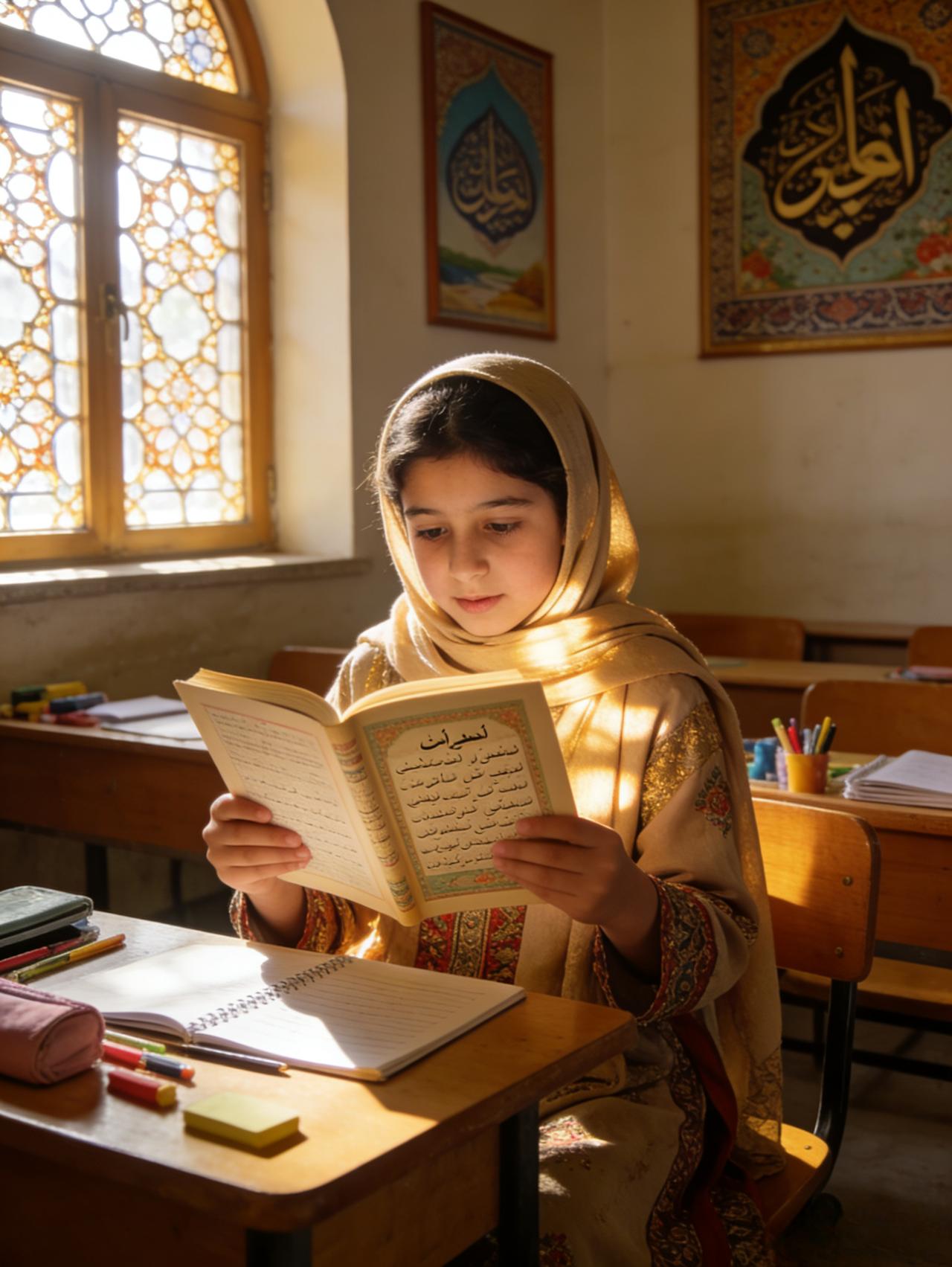 血染书包祭：为百六十女童讨贼檄文
 
丙午年孟春，波斯湾畔，米纳卜城，一女子小学