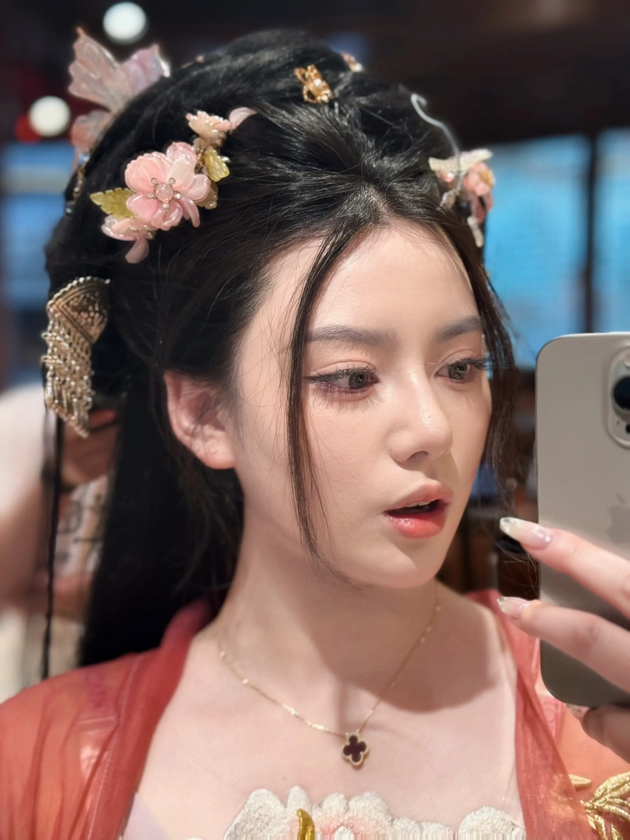 好像男人戴假发啊我哈哈哈
