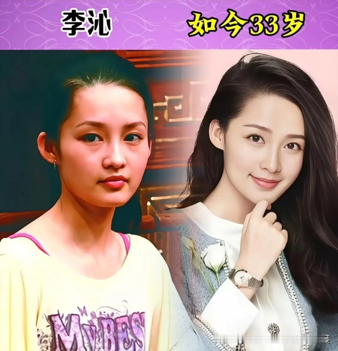 从青涩少女到惊艳女神，谁的变化最戳你？
左边是初出茅庐的懵懂少女，右边是荧幕耀眼