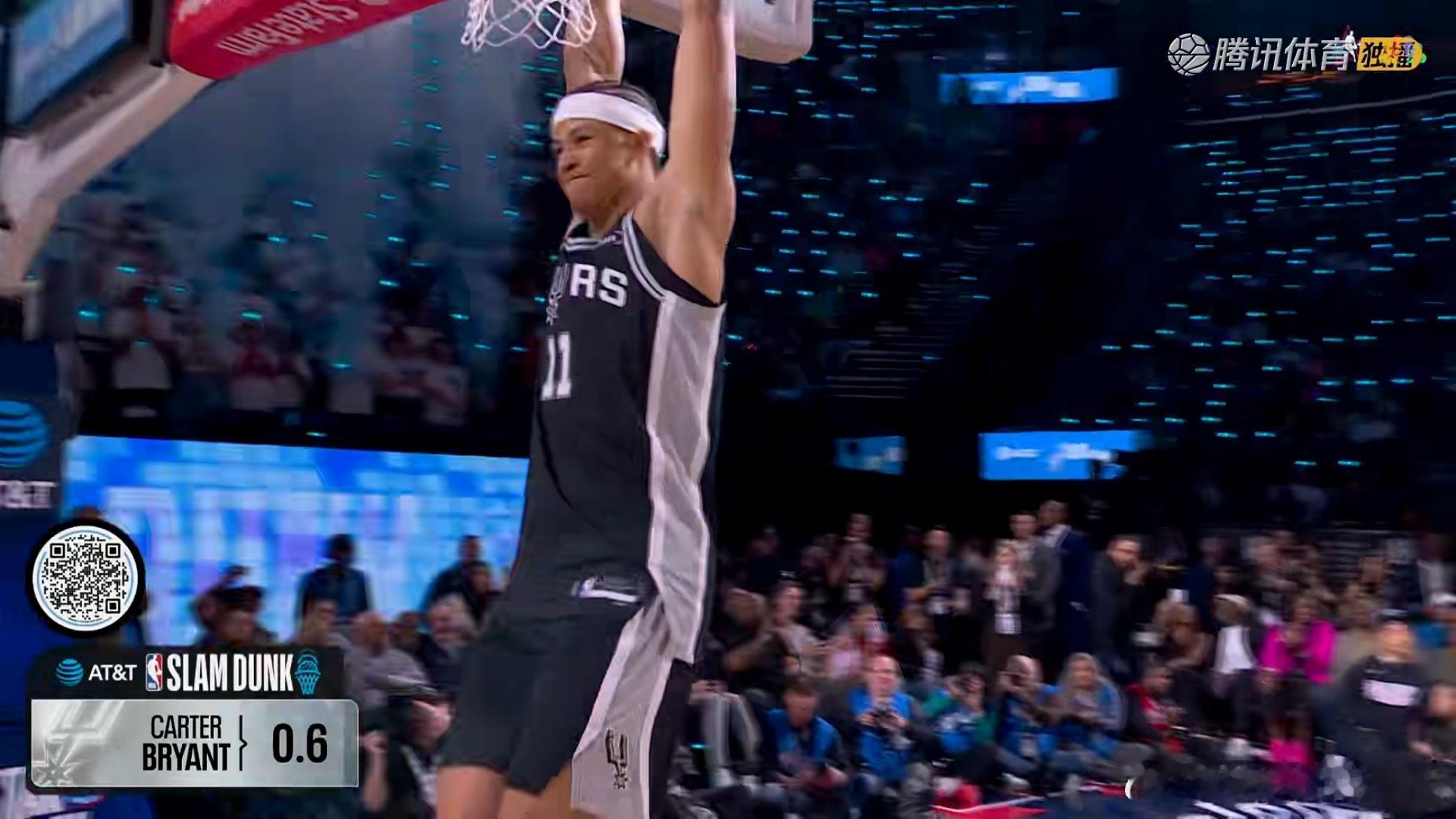 卡布两次尝试失败，最后简单完成，可能要输了2026nba全明星 扣篮大赛