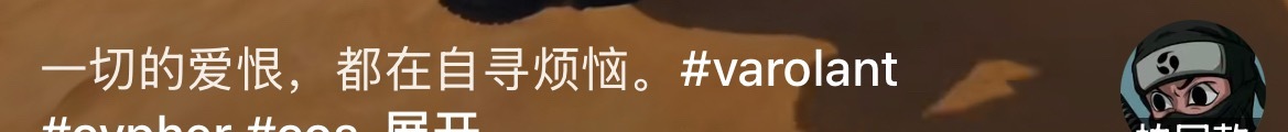 我喜欢这个文案 