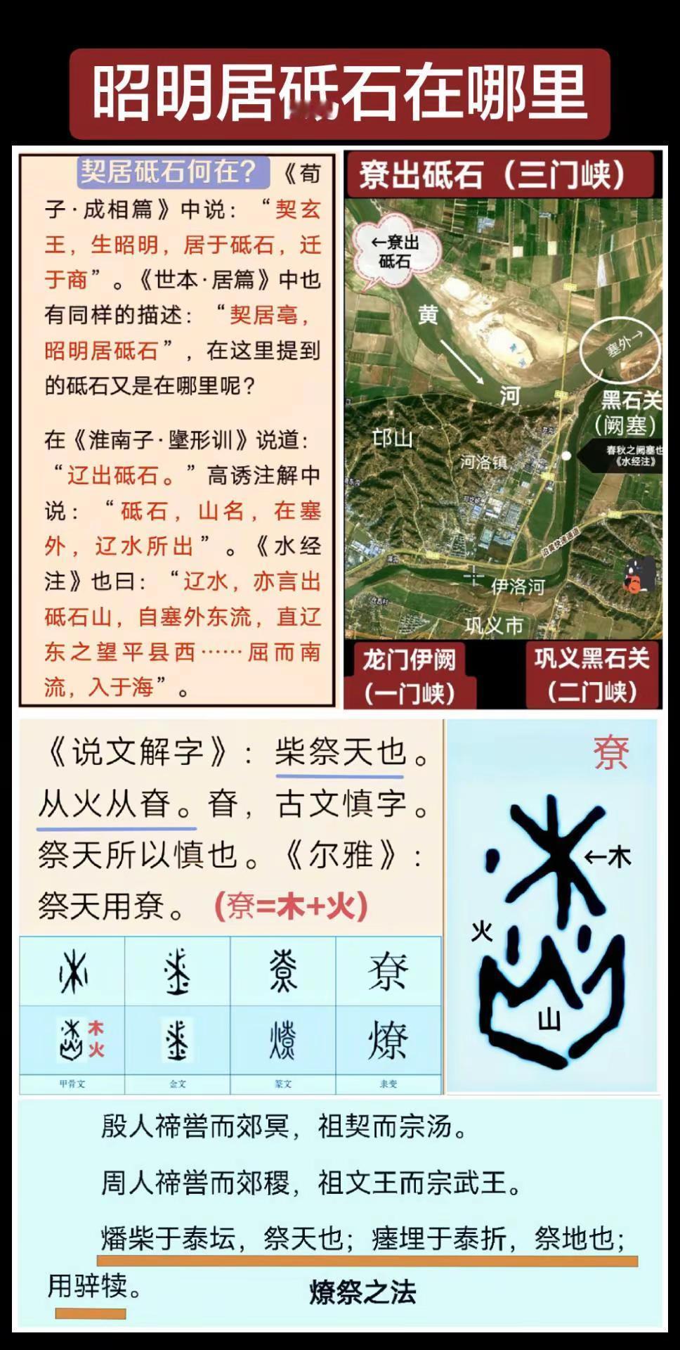 《荀子成相》“昭明居砥石”在哪里？