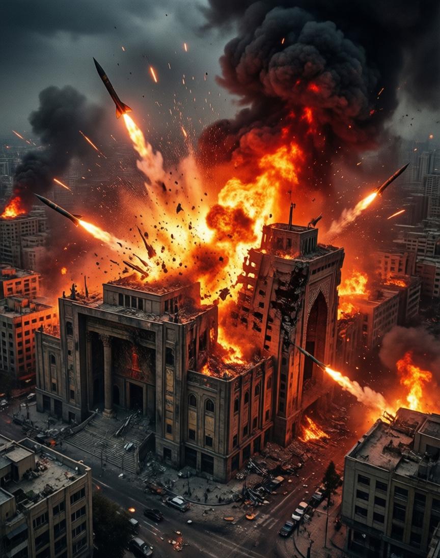 胆破天际！以军空袭德黑兰市中心，导弹工厂化为火海，中东战火直燃伊朗心脏地带

据