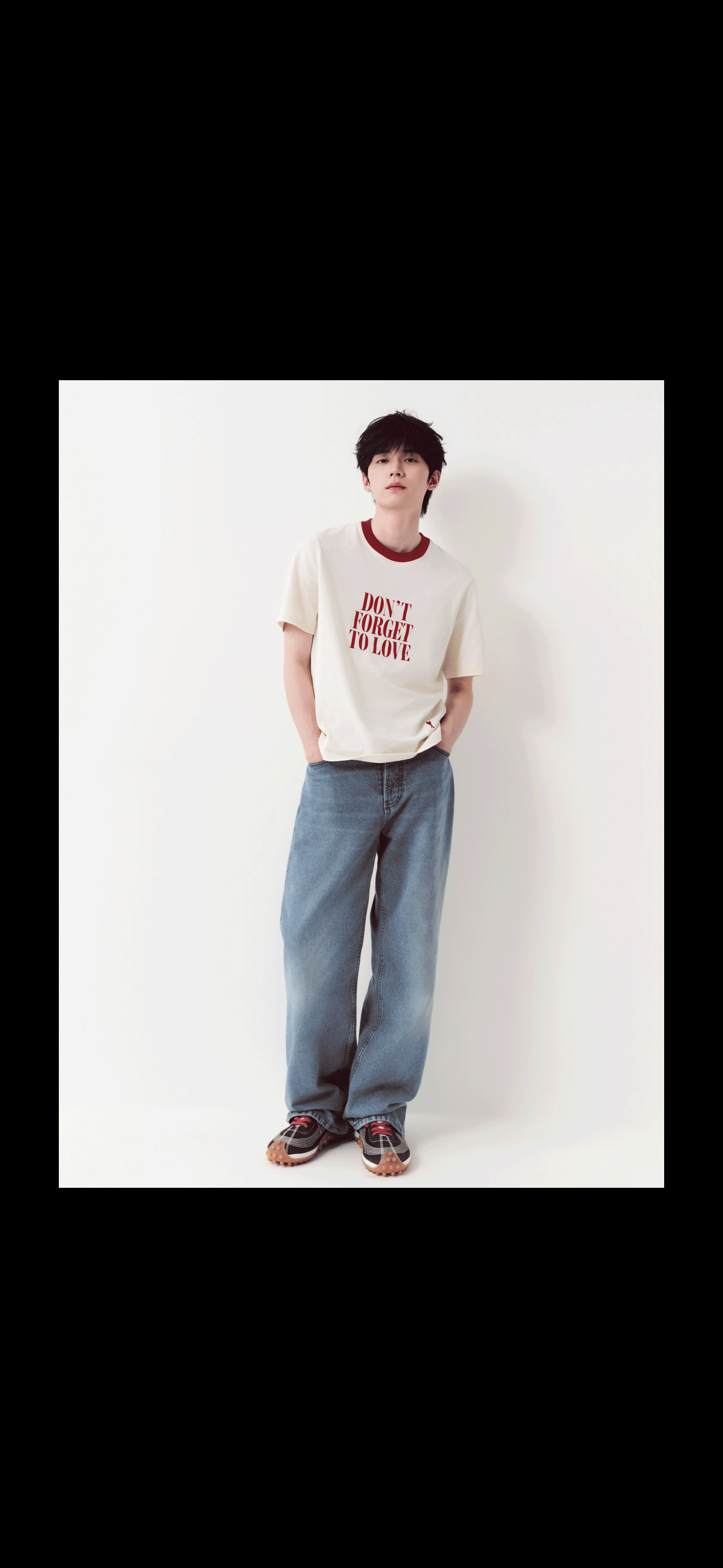周翊然  💘 amiparis全球品牌大使周翊然 收到了赏心悦目的短信