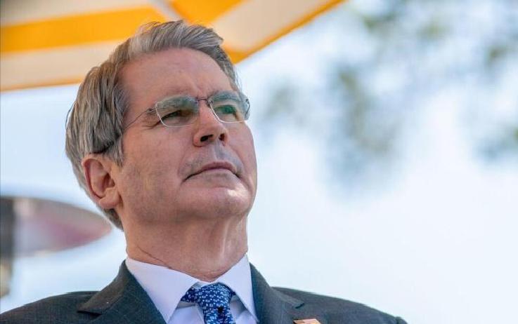 快讯！快讯！
 
美国财长突然表态了。
 
11月4日，据福克斯新闻节目视频，他