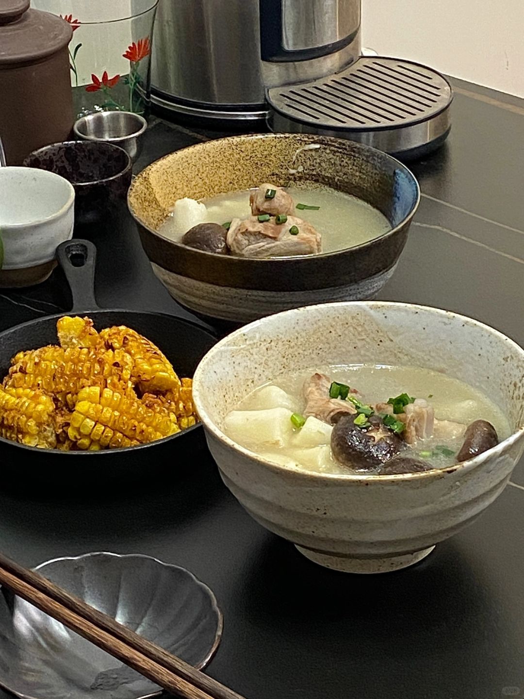 一碗山药排骨汤暖胃🍲