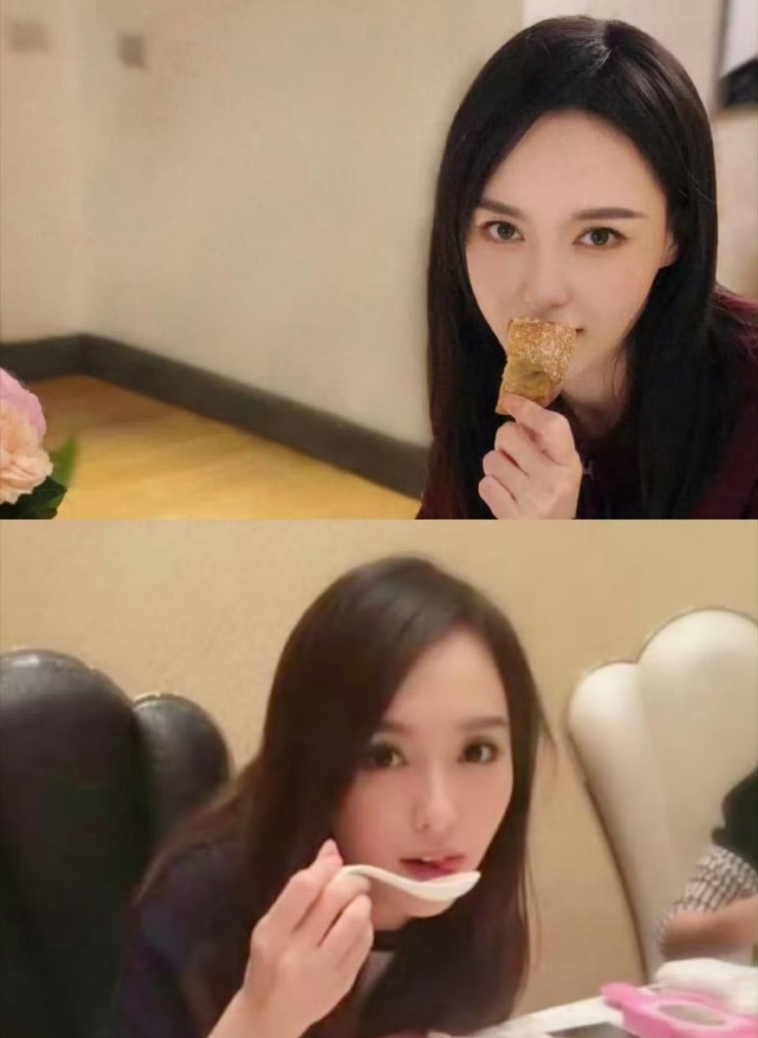 唐嫣你又开始自己画眉毛了吗谁敢信这两张照片相差十年 