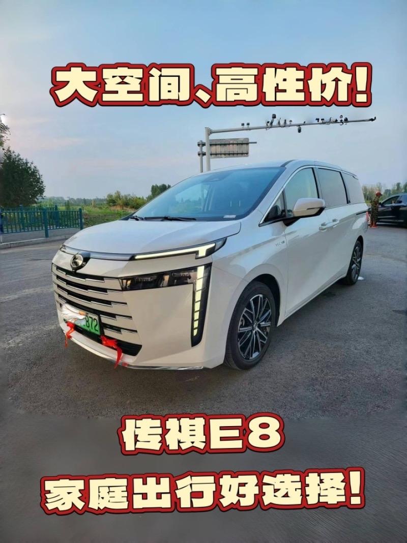 传祺E8 2024款荣耀系列2.0L荣耀

裸车价：17.98万

平均油耗：7