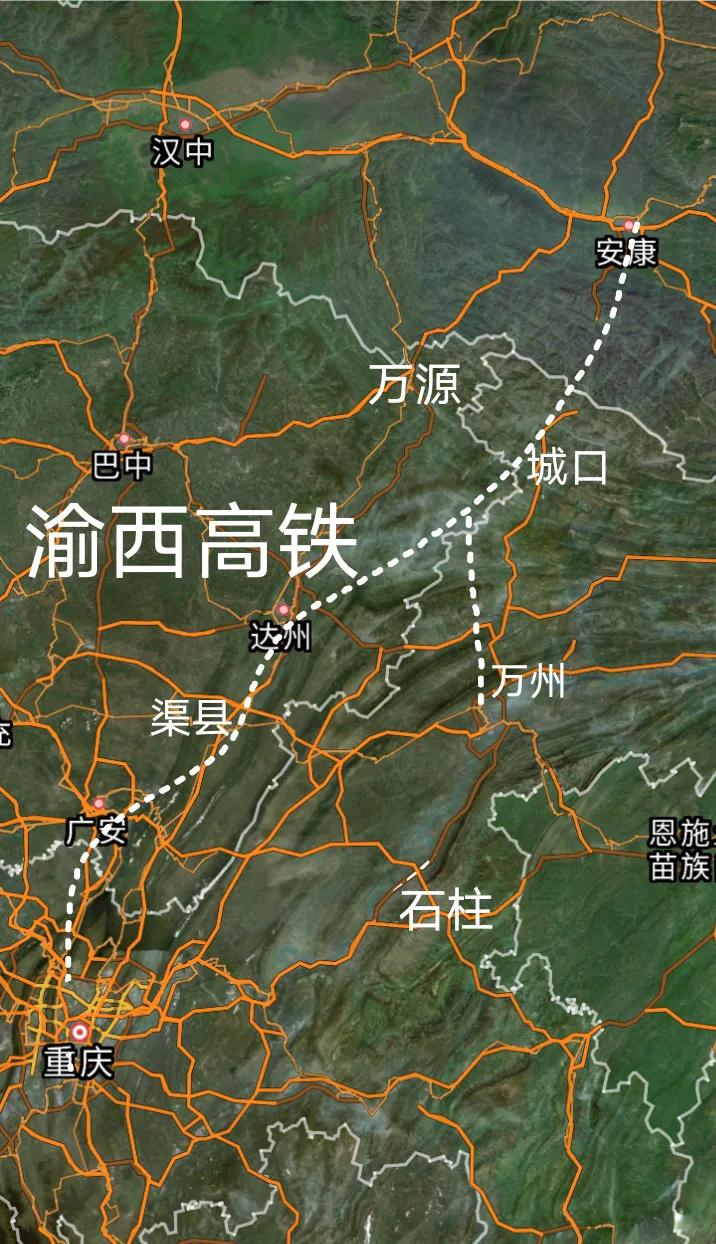 新进展，时速350公里的渝西高铁重庆至安康段全长约4.4公里的宣汉冉家坡隧道已经