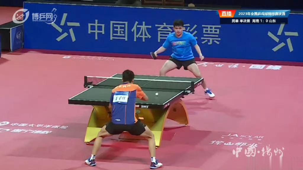 #林诗栋蒯曼3比0向鹏刘炜珊#  全锦赛混双决赛，林诗栋/蒯曼3-0向鹏/刘炜珊