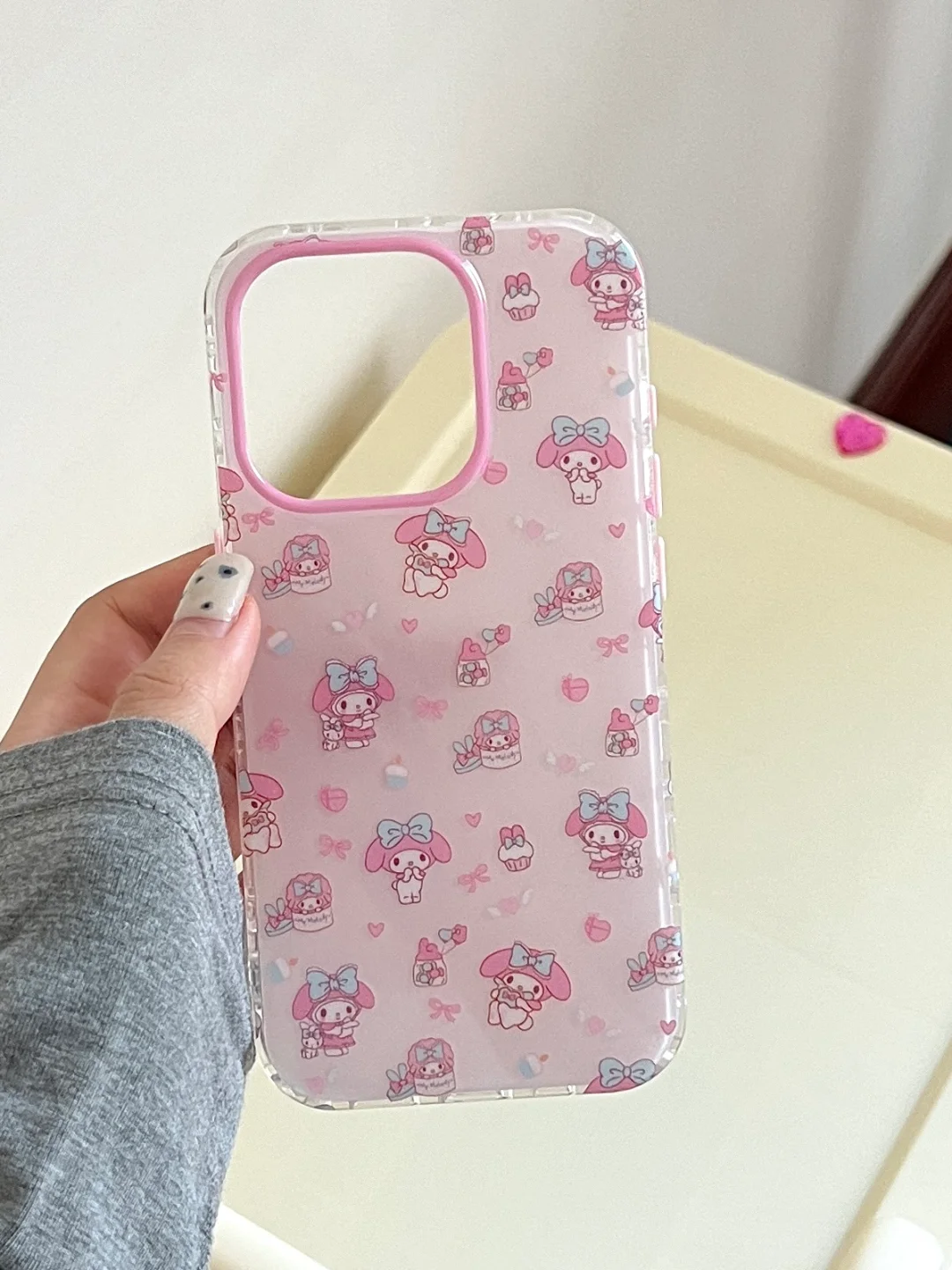 太可爱了！粉粉的垂耳美乐蒂🐰