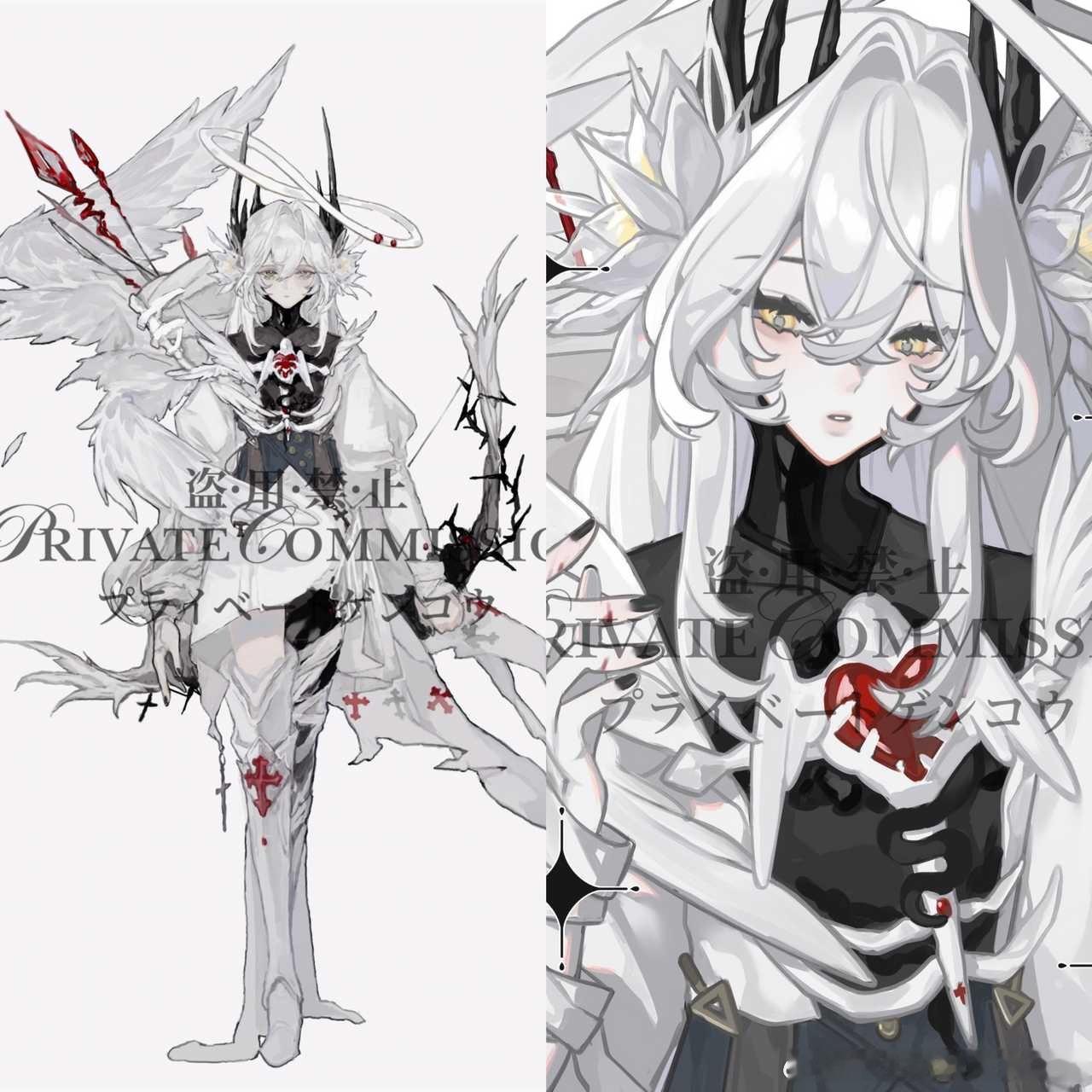 【🏹🤍】对此无性别爱神第一印象💍，顺便想问问有没有oc妈愿意和我扩扩🤲?