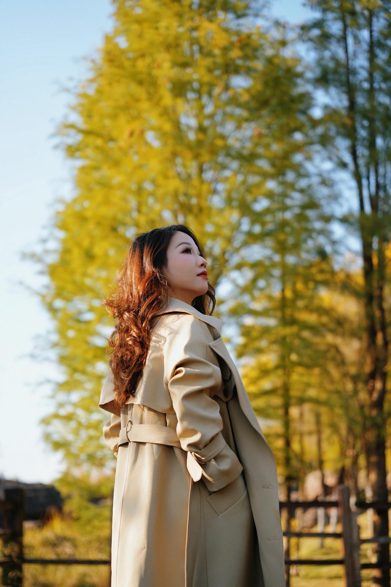 季节来来往往 又到了听枫的时候玉林 湿地公园