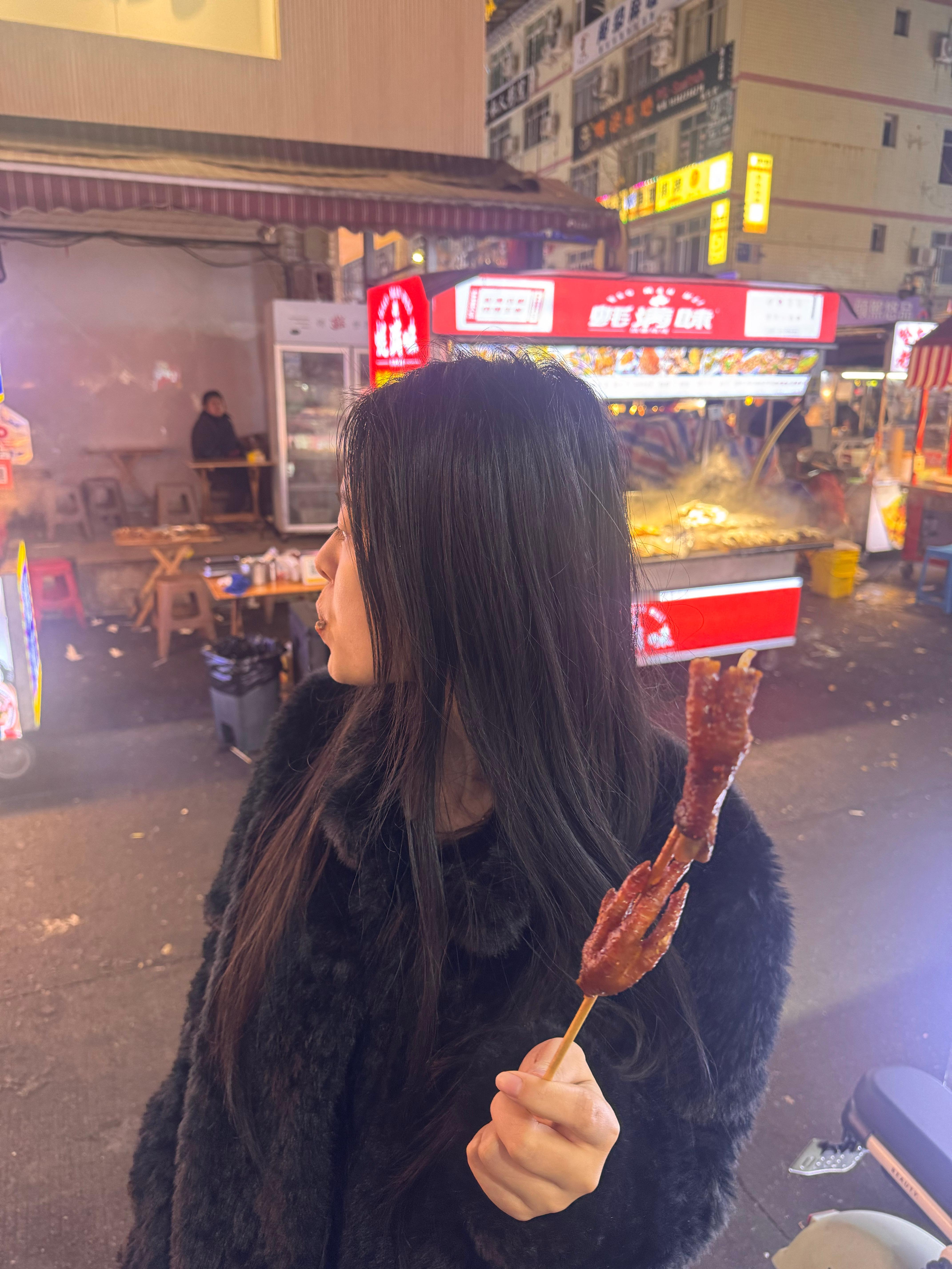 嘴里一直在脱骨..xswl 