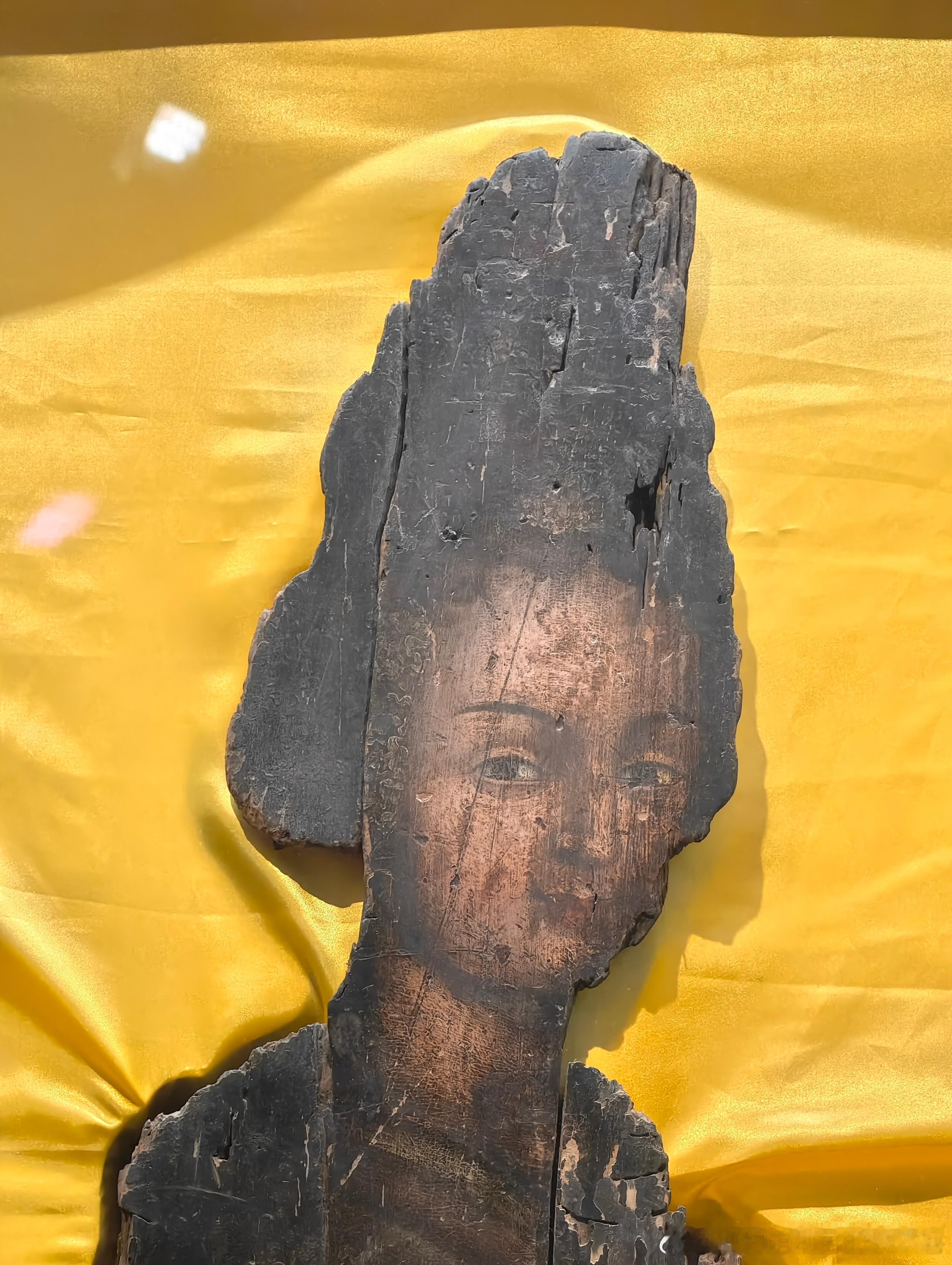 白衣讲展 在南京博物院 “观天下 —— 大明的世界” 文化特展中，展出中国现存最