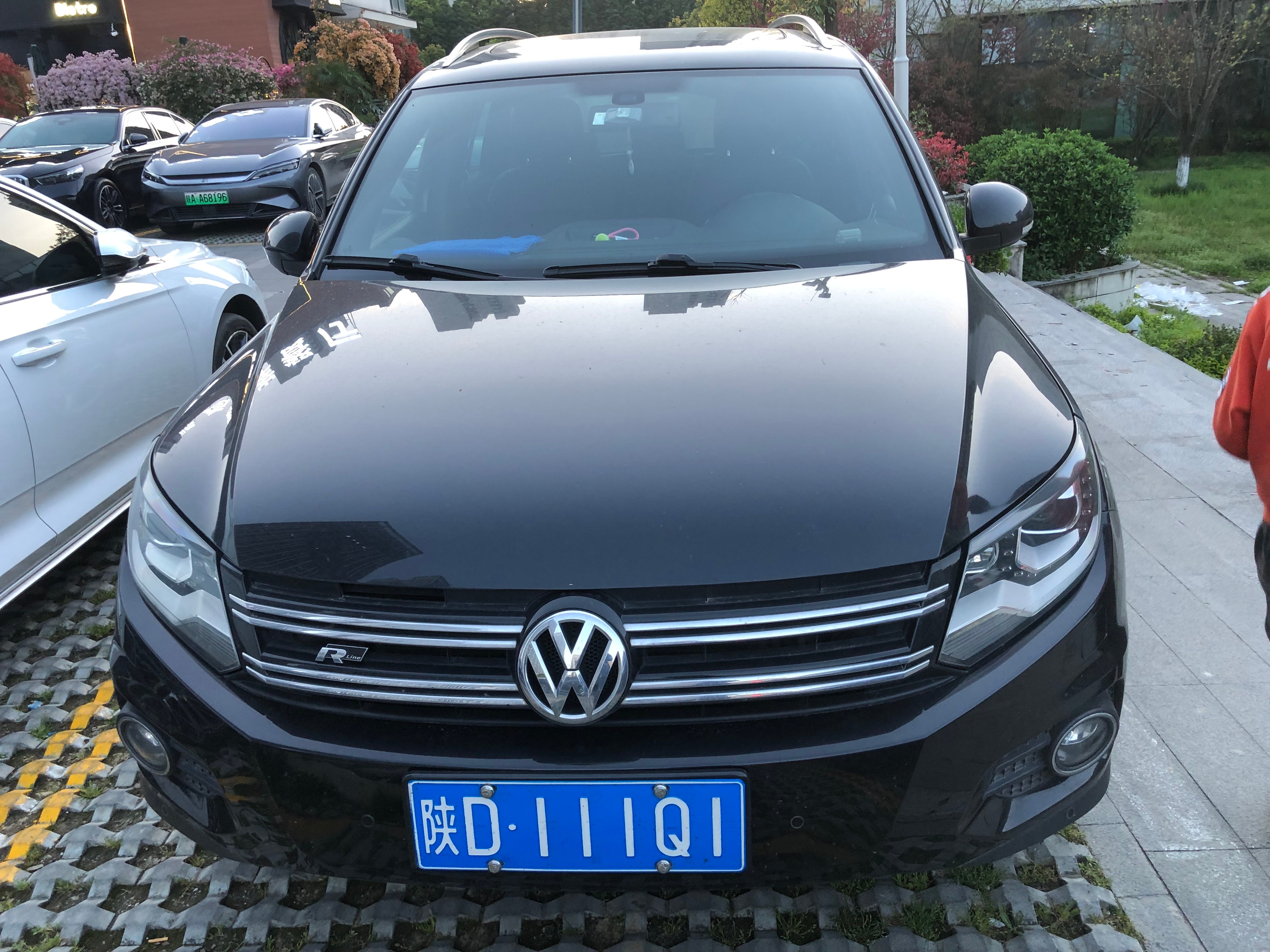 全球车牌 陕D111Q1大众TIGUAN 安康