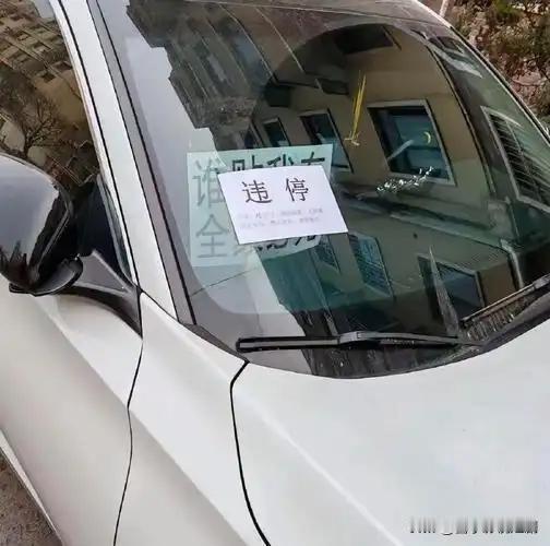 大爷“硬核”出手，502胶水贴警示语治违停

近日，一位大爷的“硬核”操作火了。