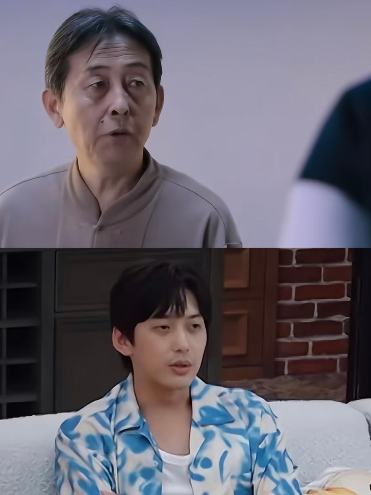 原来，佑凌的黑眼圈是随根了啊，
半熟恋人最新预告，佑凌带着柳柳去了他家见爸爸妈妈