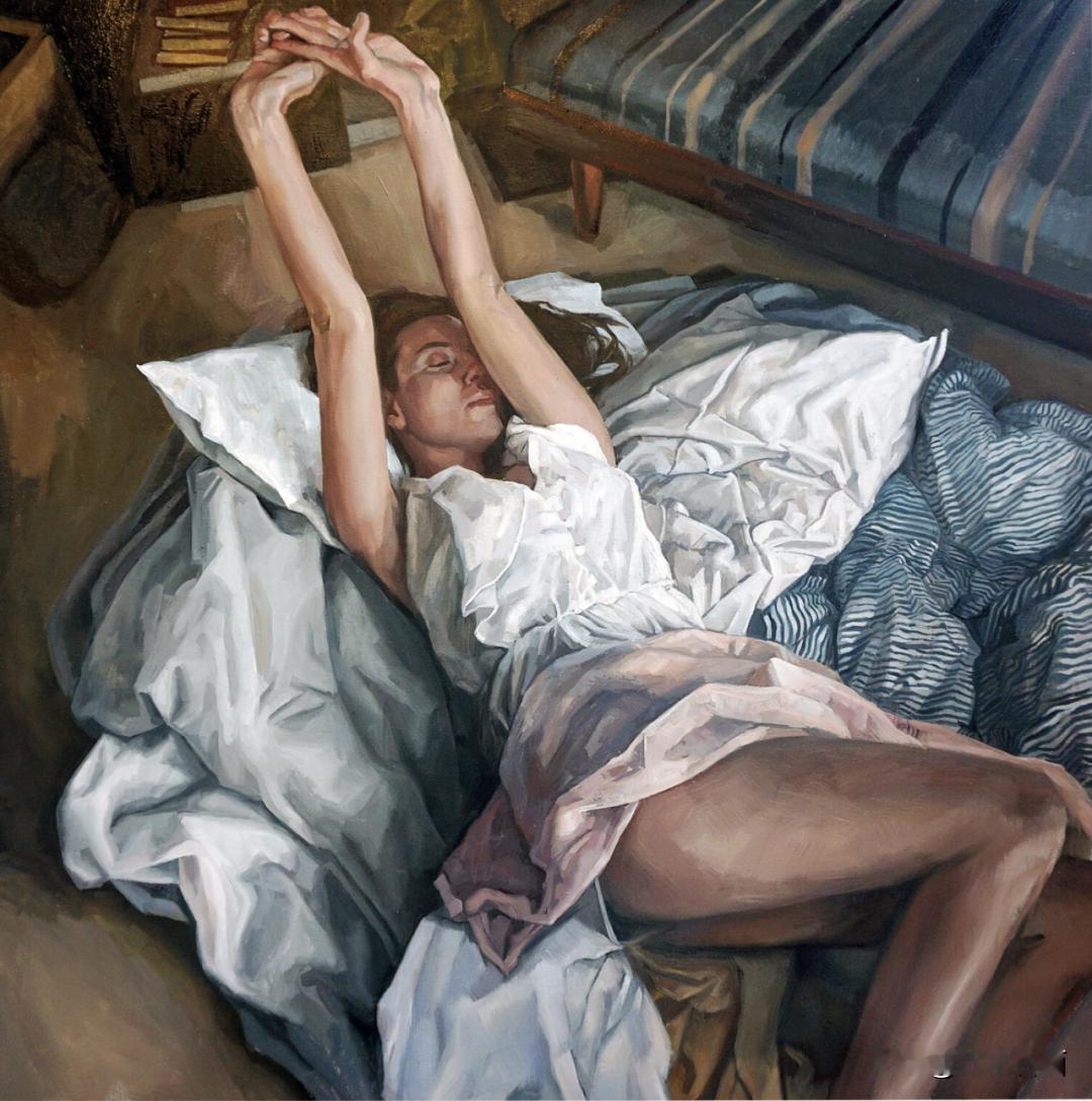 Valeria Duca：来自摩尔多瓦的青年艺术家绘画作品#春日生活打卡季##人