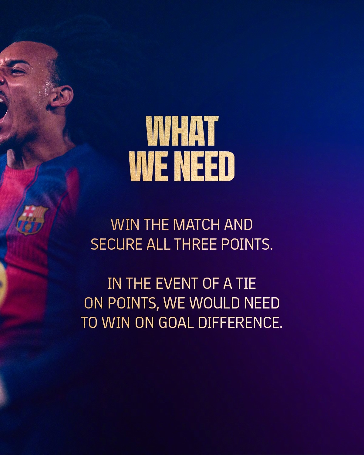 🧮明天凌晨欧冠联赛第八轮十八场比赛同时开战！巴萨目前排在积分榜第9️⃣位，想要