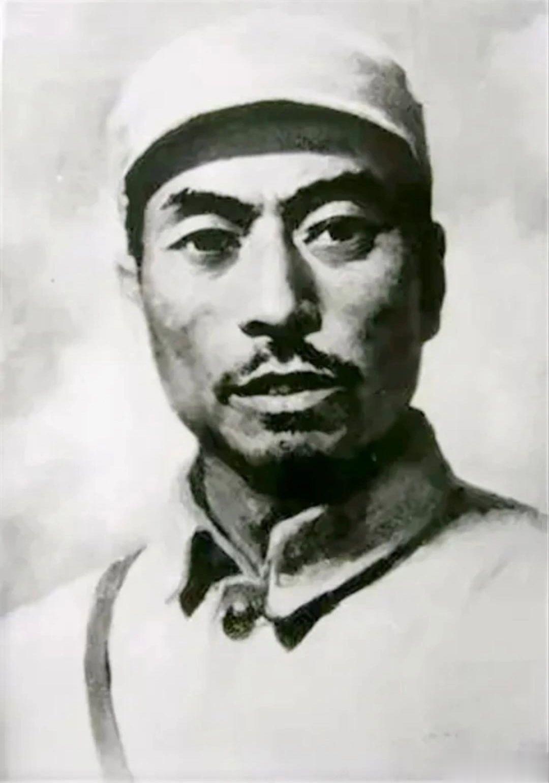 杨靖宇将军最后遗容，杨靖宇将军死后被日寇残忍的剖肚砍头，肚子里只有枯草、棉花、树