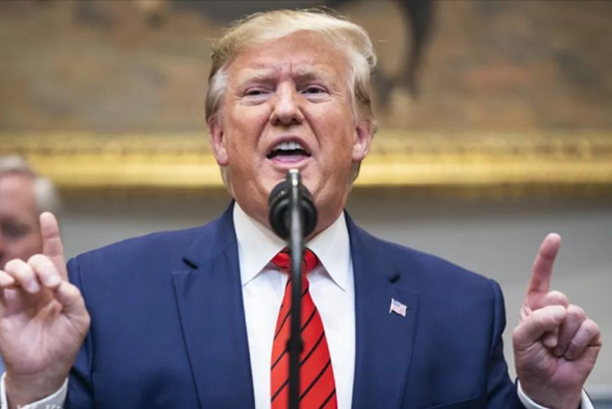 就在刚刚
特朗普突然宣布了
当地时间10月22日，美国总统特朗普在社交平台上发文