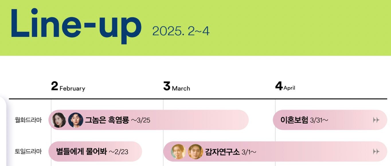 2025年tvN电视剧阵容月火剧 离婚保险（李栋旭 / 李主傧 / 李光洙 / 
