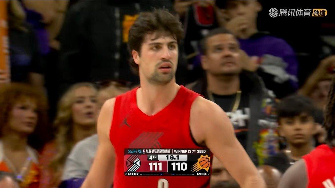 阿弗迪亚40分！！太猛了！开拓者vs太阳