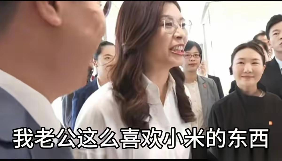怪不得郑丽文返程的最后一站点名要去小米公司参观，而不是选择去华为，去比亚迪，敢情